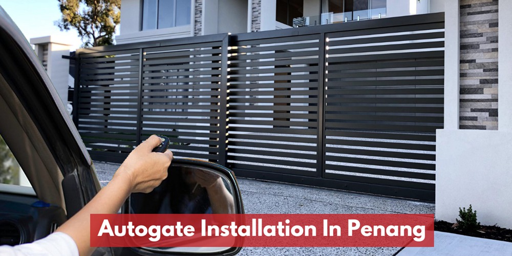 Pasang Pintu Pagar Automatik Di Penang & Butterworth